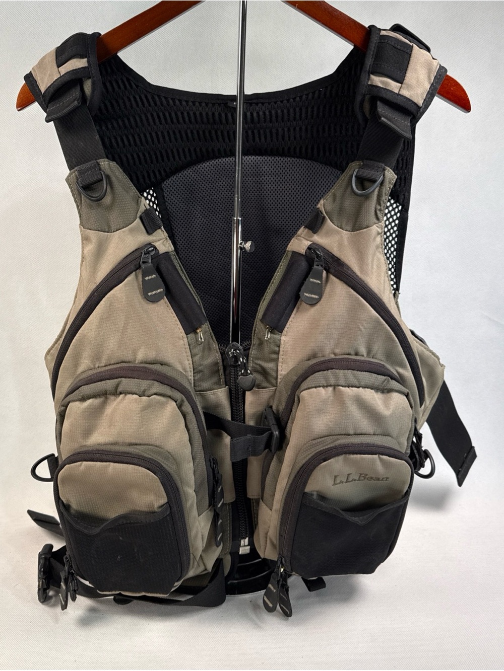 L.L. Bean Rapid River Vest Pack / Fly Fishing Backpack Hiking Utility Vest